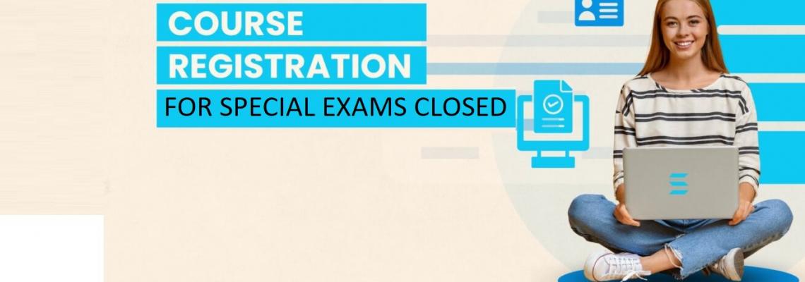 COURSE REGISTRATION CLOSED. 