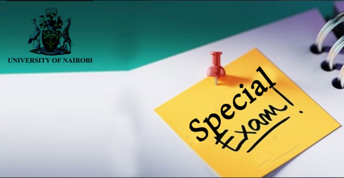 APPLICATION FOR REGISTRATION OF SPECIAL/SUPPLEMENTARY EXAMINATIONS – 2025/2026 ACADEMIC YEAR
