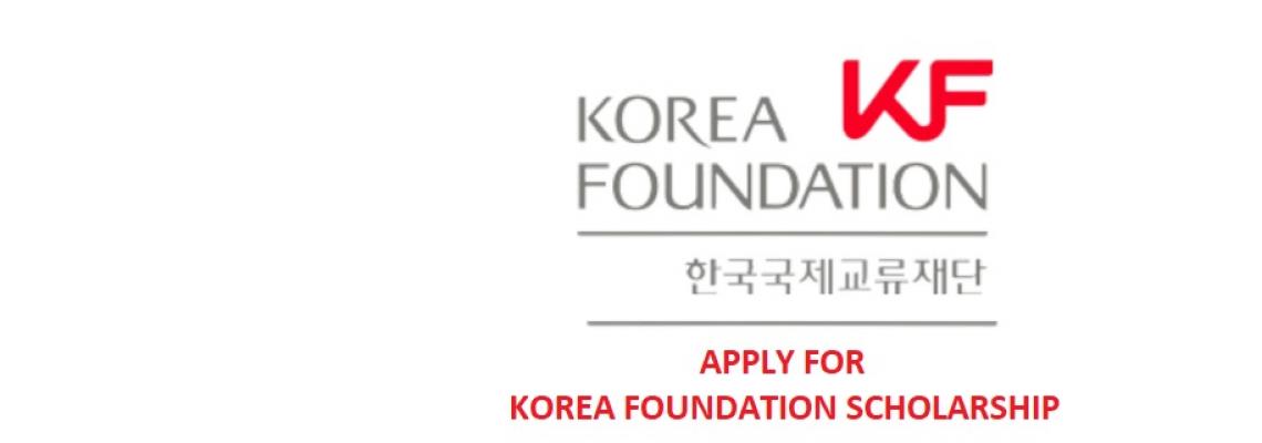 Korean Foundation 2023 scholarship