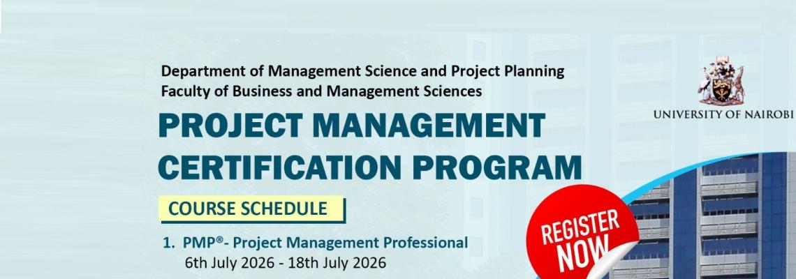PROJECT MANAGEMENT PROFESSIONAL CERTIFICATION PROGRAMMES