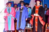 The Chancellor, Dr. Patrick  Verkooijen, at University of Nairobi 71st Graduation Ceremony.